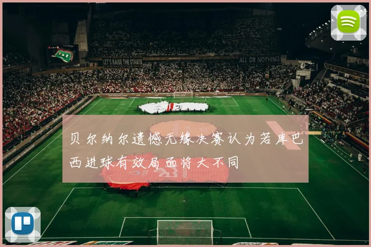 贝尔纳尔遗憾无缘决赛认为若库巴西进球有效局面将大不同
